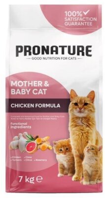 Pronature Mother&Baby Tavuklu Anne ve Yavru Kuru Kedi Maması 7 kg