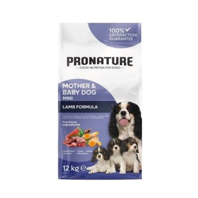 Pronature Kuzulu Pirinçli Anne ve Yavru Köpek Maması 10+2 kg