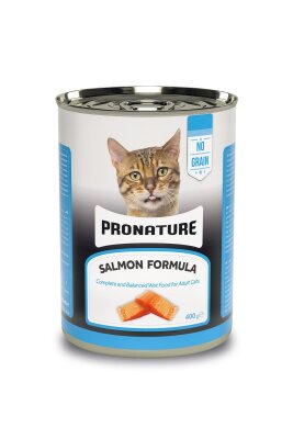 Pronature Tahılsız Somonlu Ezme Kedi Konservesi 400 gr