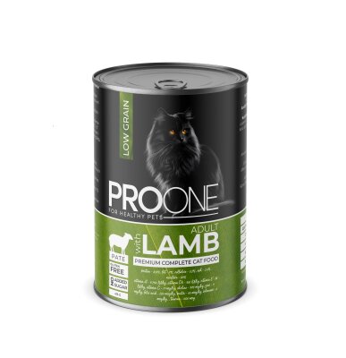 Proone Kuzu Etli Komple Yetişkin Kedi Yaş Maması 415 gr