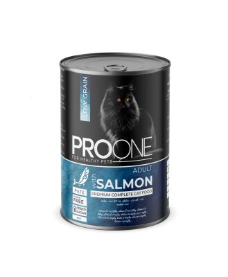 Proone Somonlu Komple Yetişkin Kedi Yaş Maması 415 gr