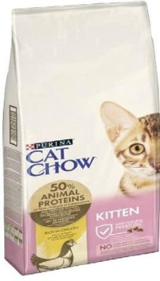 Purina Cat Chow Tavuklu Yavru Kedi Maması 1,5 kg
