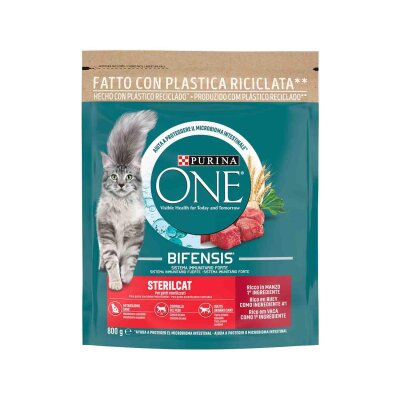 Purina One Sığır Etli Kısırlaştırılmış Kuru Kedi Maması 800 gr