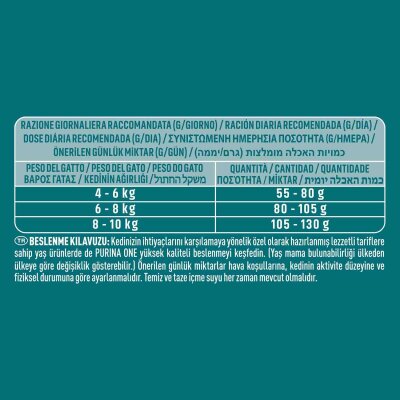 Purina One Somonlu Kısırlaştırılmış Kedi Maması 800 gr