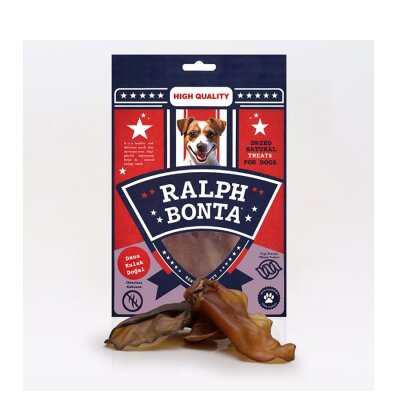 Ralph Bonta Doğal Kurutulmuş Dana Kulak Köpek Ödülü 100 gr