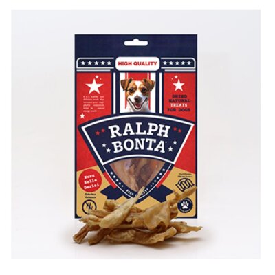Ralph Bonta Doğal Kurutulmuş Kuzu Kelle Derisi Köpek Ödülü 100 gr