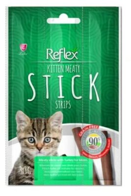 Reflex Hindili Tahılsız Yavru Kedi Ödül Çubuğu 3 x 3 gr