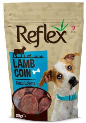 Reflex Yumuşak Kuzu Etli Parçalar Köpek Ödülü 80 gr