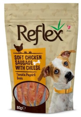 Reflex Peynirli Tavuklu Sosis Köpek Ödülü 80 gr
