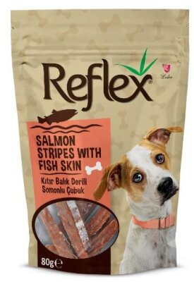 Reflex Somon Çıtırları Köpek Ödülü 80 gr