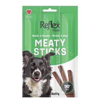 Reflex Ördek ve Kaz Etli Köpek Ödül Çubuğu 3 Adet 11 gr