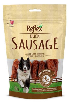Reflex Ördekli Sosis Kurutulmuş Köpek Ödülü 80 gr
