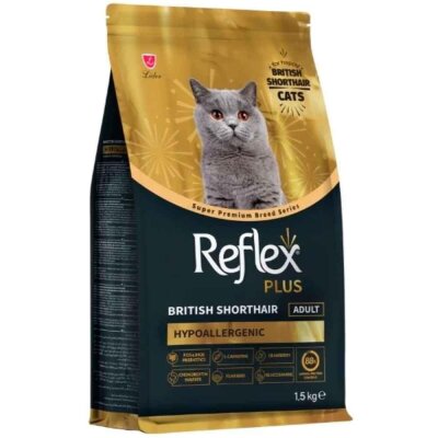 Reflex Plus British Shorthair Yetişkin Kedi Maması 1,5 kg