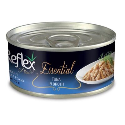 Reflex Plus Soslu Atlantik Ton Balıklı Kedi Konservesi 70 gr