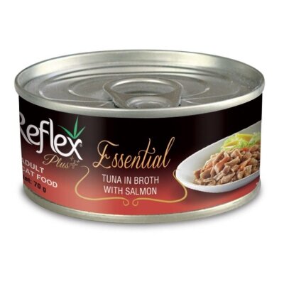 Reflex Plus Ton Balıklı ve Somonlu Kedi Konservesi 70 gr