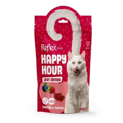 Reflex Plus Tavuklu Somonlu Çıtır Kedi Ödülü 60 gr
