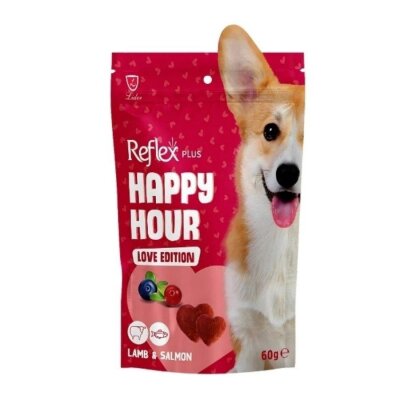Reflex Plus Kuzulu ve Somonlu Köpek Ödülü 60 gr