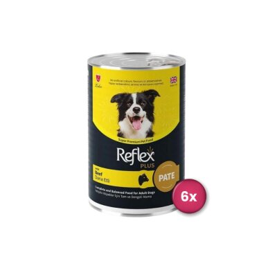 Reflex Plus Pate Dana Etli Köpek Konservesi 400 gr (6 Adet)