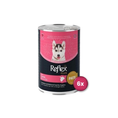 Reflex Plus Pate Etli Yavru Köpek Konservesi 6x400 gr