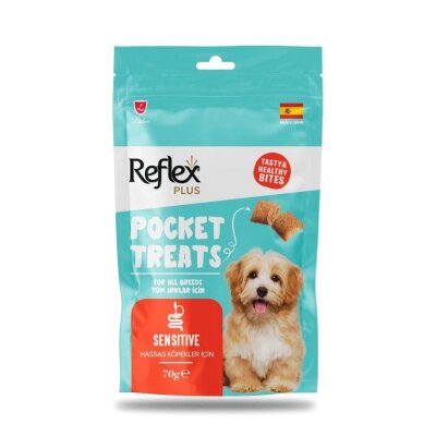 Reflex Plus Hassas Köpekler İçin Prebiyotikli Ödül Maması 70 gr