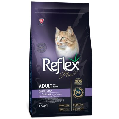 Reflex Plus Skin Care Somonlu Yetişkin Kuru Kedi Maması 15 kg