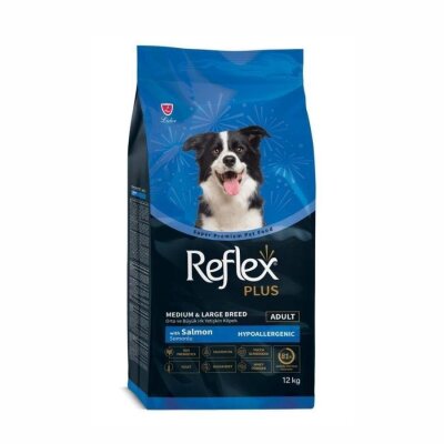 Reflex Plus Somonlu Hipoalerjenik Büyük Irk Köpek Maması 12 kg
