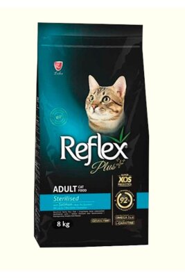 Reflex Plus Somonlu Kısırlaştırılmış Kedi Maması 8 kg