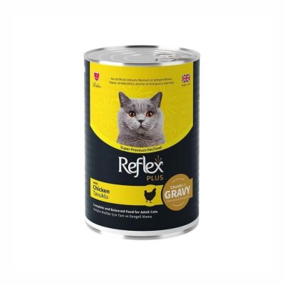 Reflex Plus Sosta Tavuk Etli 400 gr Yetişkin Kedi Konservesi