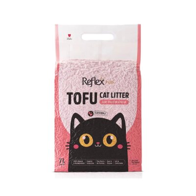 Reflex Plus Bebek Pudrası Kokulu Topaklanan Tofu Kedi Kumu 7 L