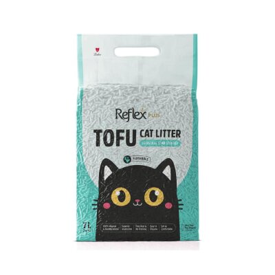Reflex Plus Sabun Kokulu Suda Çözünür Tofu Kedi Kumu 7 L