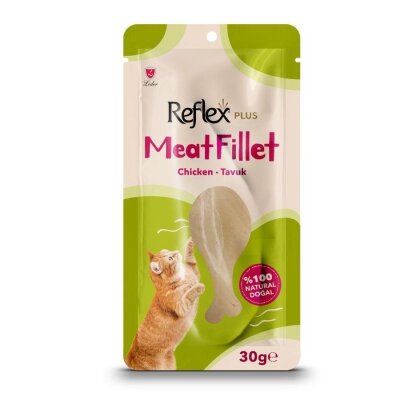 Reflex Plus %100 Tavuk Fileto Kedi Ödülü 30 gr