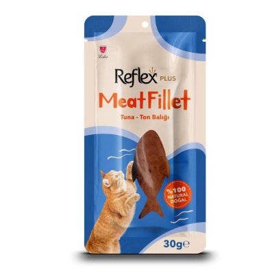 Reflex Plus %100 Ton Balığı Fileto Yetişkin Kedi Ödülü 30 gr