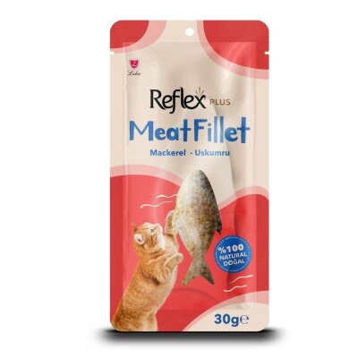 Reflex Plus %100 Uskumru Fileto Yetişkin Kedi Ödülü 30 gr