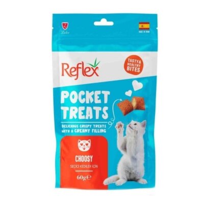 Reflex Seçici Kediler İçin Peynir Aromalı Ödül Maması 60 gr