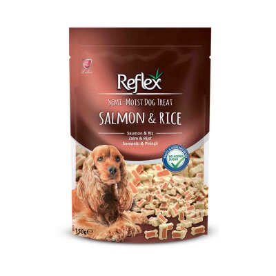 Reflex Somonlu Pirinçli Yumuşak Köpek Ödülü 150 gr