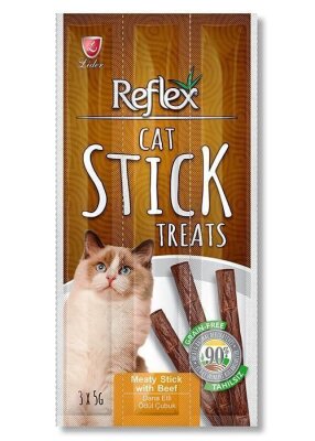 Reflex Dana Etli Tahılsız Kedi Ödül Çubuğu 3 x 5 gr