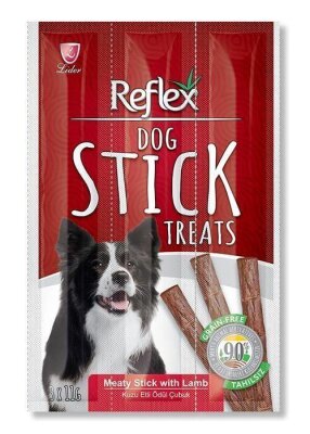 Reflex Sticks Kuzu Etli Yumuşak Köpek Ödül Çubukları 3x11 gr