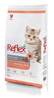 Reflex Tavuklu Pirinçli Yavru Kedi Maması 15 kg