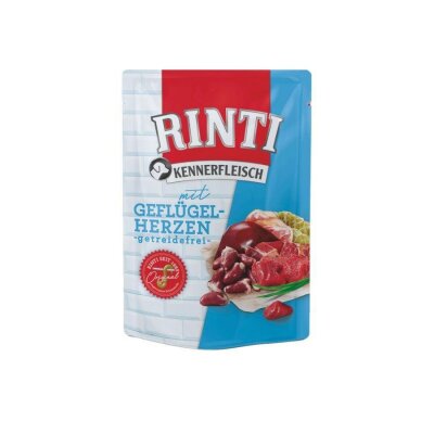RINTI Yürekli Tamamlayıcı Köpek Yaş Maması 400 gr