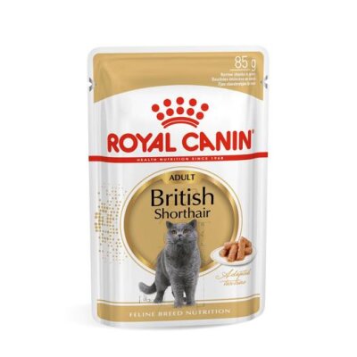 Royal Canin British Shorthair Sos İçinde Kedi Konservesi 85 gr