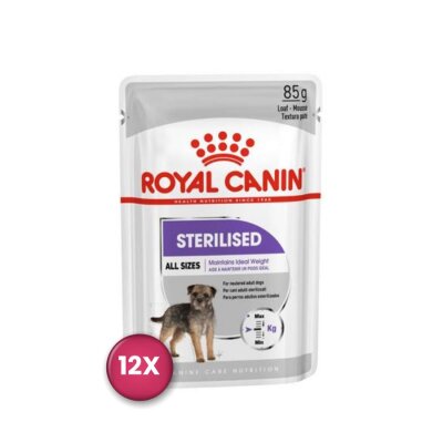 Royal Canin Kısırlaştırılmış Yetişkin Köpek Konservesi 85 gr x 12 Adet
