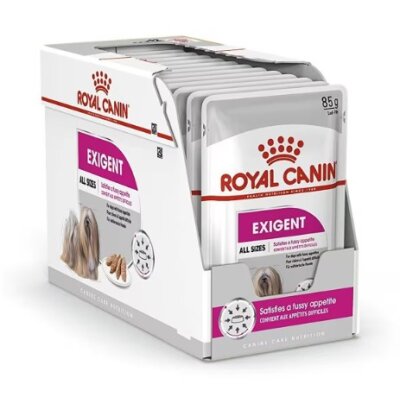 Royal Canin Exigent Soslu Seçici Yetişkin Köpek Konservesi 85 gr x 12