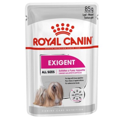 Royal Canin Exigent Seçici İştah Yetişkin Köpek Konservesi 85 gr