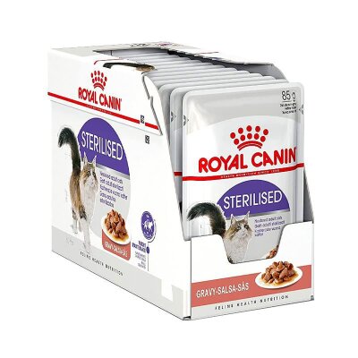 Royal Canin Sos İçinde Kısırlaştırılmış Yaş Kedi Maması 12 x 85 gr
