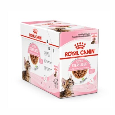 Royal Canin Gravy Kısırlaştırılmış Yavru Kedi Konservesi 85 gr x 12