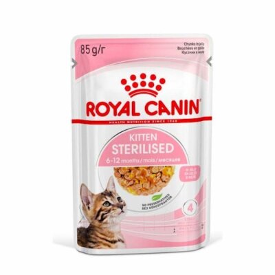 Royal Canin Gravy Kısırlaştırılmış Yavru Kedi Konservesi 85 gr x 12