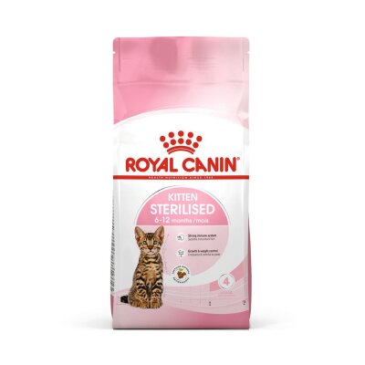 Kısırlaştırılmış Yavru Kediler için Özel 2 kg Kedi Maması