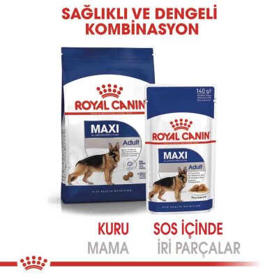 Royal Canin Maxi Adult Büyük Irk Köpek Konservesi 140 gr 10 Adet