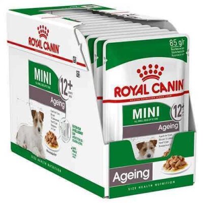 Royal Canin Ageing +12 Yaşlı Küçük Irk Köpek Konservesi (85 gr x12)