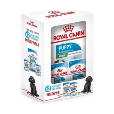 Royal Canin Mini Puppy Küçük Yavru Maması 2 kg + 2 Pouch Hediyeli